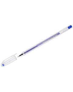 Ручка гелевая Hi Jell 208927 синяя 0 5 мм 12 штук Crown