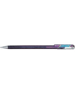 Ручка гелевая Hibrid Dual Metallic K110 DVX синяя фиолетовая 1 мм 1 шт Pentel