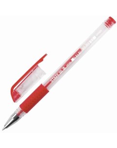 Ручка гелевая EVERYDAY 141824 красная 0 35 мм 36 штук Staff