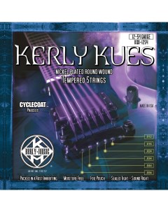 Струны для электрогитары KQX 1254 Kues Nickel Plated Steel Tempered Kerly music