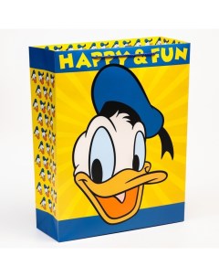 Пакет подарочный Happy fun Микки Маус 31х40х11 5 см Disney