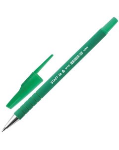Ручка шариковая EVERYDAY 142400 зеленая 0 35 мм 50 штук Staff