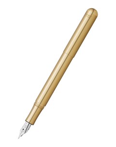 Перьевая ручка Liliput EF 05 мм корпус латунный Kaweco