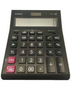 Калькулятор GR 12 W EH Черный Casio