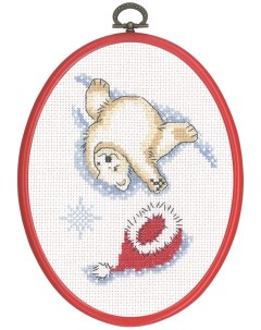 Набор для вышивания Белый медведь арт 92 5645 Permin