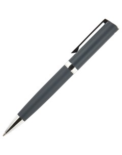 Шариковая ручка автоматическая Milano синяя 1 0 мм серый корпус Альт