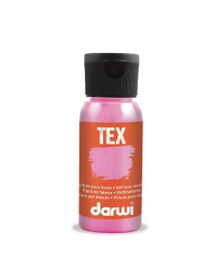 Краска для ткани TEX DA0100050 50 мл 495 розовый перламутровый Darwi