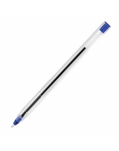 Набор из 50 шт Ручка шариковая масляная 2021 синяя трехгранная узел 1 мм Pensan