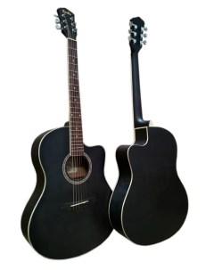 IWC 39M BK гитара акустическая Мензура 650 мм Цвет черный Sevillia