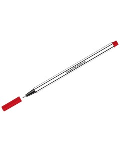Ручка капиллярная Fine Writer 045 красная 0 8мм 10шт Luxor
