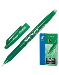 Ручка гелевая Frixion BL FR 7 зеленая 0 7 мм 1 шт Pilot