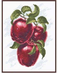 Набор для вышивания 04 005 Спелые яблоки 20х25 см Палитра