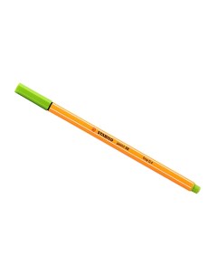 Ручка капиллярная светло зеленая 88 33 Stabilo