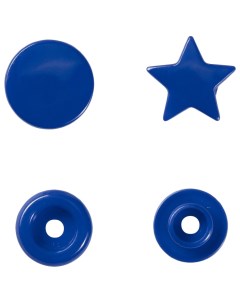 Кнопка 393216 Color Snaps Звезда диаметр 12 4 мм синий 30 шт Prym