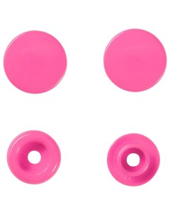 Кнопка 393147 Color Snaps диаметр 12 4 мм ярко розовый 30 шт Prym