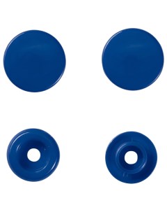 Кнопка 393158 Color Snaps диаметр 12 4 мм синий 30 шт Prym