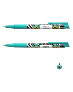 Ручка шариковая ColorTouch Ornament 0 7 мм линия письма 0 35 мм синяя Erich krause