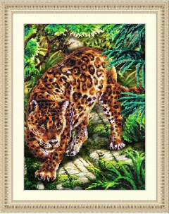 Набор для вышивания Б 1491 В джунглях Паутинка