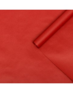 Бумага упаковочная крафт красная 0 70 х 10 м 70 г м м2 Nobrand