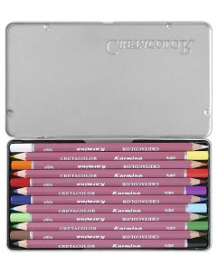 Профессиональные цветные карандаши Karmina 12 цветов Cretacolor