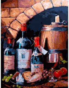 Картина по номерам Коллекция вин холст на подрамнике 40х50 см GX24626 Paintboy