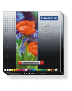 Масляная пастель Karat 24 цвета 11мм картонная коробка ST2420C24 Staedtler