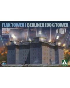 Сборная модель 1 350 Зенитная башня ZOO G Tower 6004 Takom
