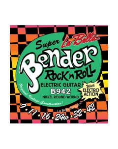 Струны для электрогитары B942 The Bender Super La bella