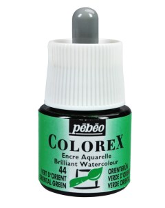 Акварельные чернила Colorex 45 мл зеленый восточный 341 044 Pebeo
