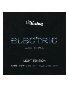 Струны E1046 для электрогитары Veston