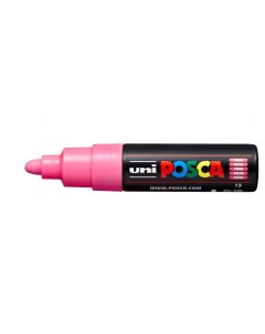 Маркер Uni POSCA PC 7M 4 5 5 5мм овальный розовый pink 13 Uni mitsubishi pencil