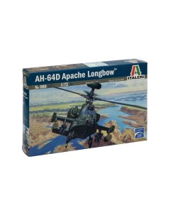 Сборная модель 1 72 Ah 64 D Apache Longbow 0080 Italeri