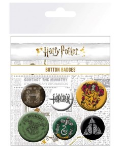 Набор значков Harry Potter Mix Nobrand