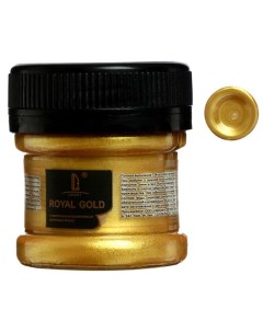 Краска акриловая Royal gold 25 мл золото лимонное Luxart