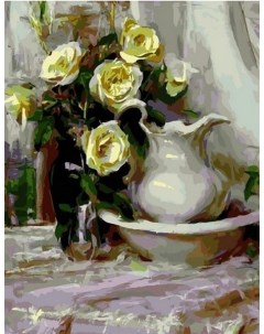Картина по номерам Аромат белых роз МСА1206 Paintboy