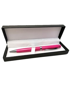 Шариковая ручка подарочная ТМ Classic шар в футляре синие чернила корпус розовый Bikson