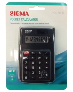 Калькулятор PC018 8 Sigma
