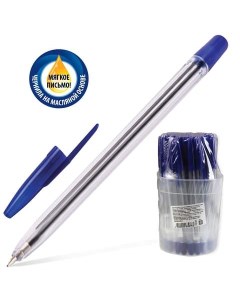 Ручка шариковая 111 синяя 0 7мм арт 141803 150 шт Стамм