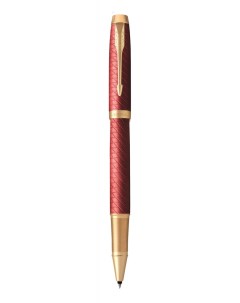 Ручка роллер IM Premium T318 Red G стержень F цв чернил black в подарочной упаковке Parker