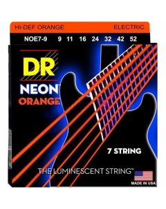Струны для 7 ми струнной электрогитары NOE7 9 Dr string