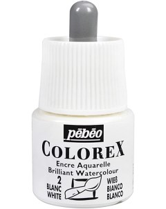 Акварельные чернила Colorex 45 мл белый 341 002 341 002 Pebeo