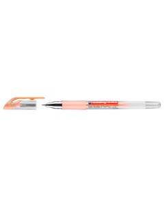 Ручка гелевая 2185 резиновая зона захвата роликовый наконечник 0 7 мм Оранжевый Edding