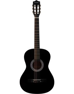 Dc 50a Bk гитара классическая 7 8 цвет черный Davinci