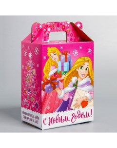 Подарочная коробка С Новым Годом Принцессы 16 х 21 х 10 см Disney