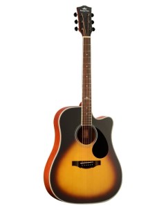 Акустическая гитара D1C Sunburst цвет санберст Kepma