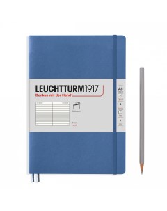 Записная книжка Leuchtturm1917 Muted Colours Denim Soft Cover пастельный голубой А5
