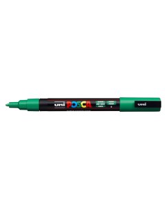Маркер Uni POSCA PC 3M 0 9 1 3мм овальный зеленый green 6 Uni mitsubishi pencil