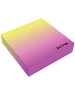 Блок для записи Radiance 8 5x8 5x2 см желтый розовый 200 листов Berlingo