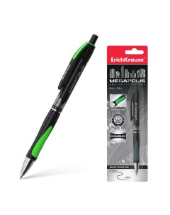 Ручка шариковая Megapolis Concept 42560 черная 0 7 мм 1 шт Erich krause