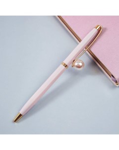 Ручка шариковая MESHU Pink jewel синяя 1мм арт 325974 3 шт Nobrand